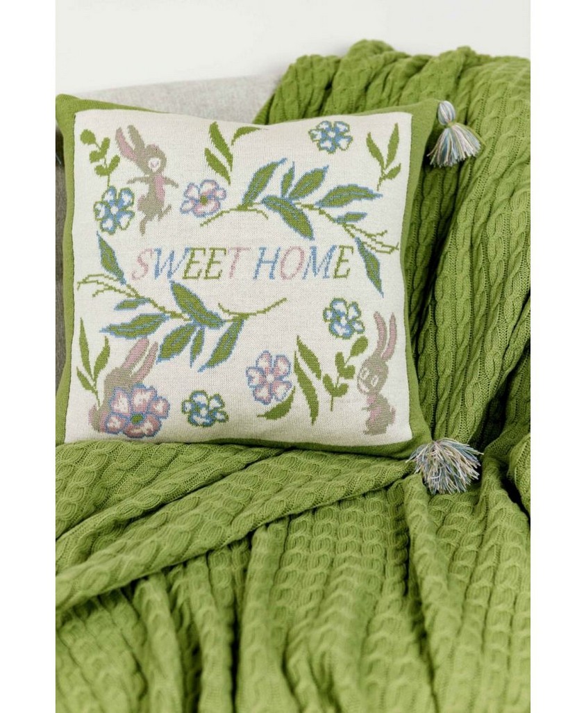 Подушка в'язана Sweet home 45х45 Прованс (28459)