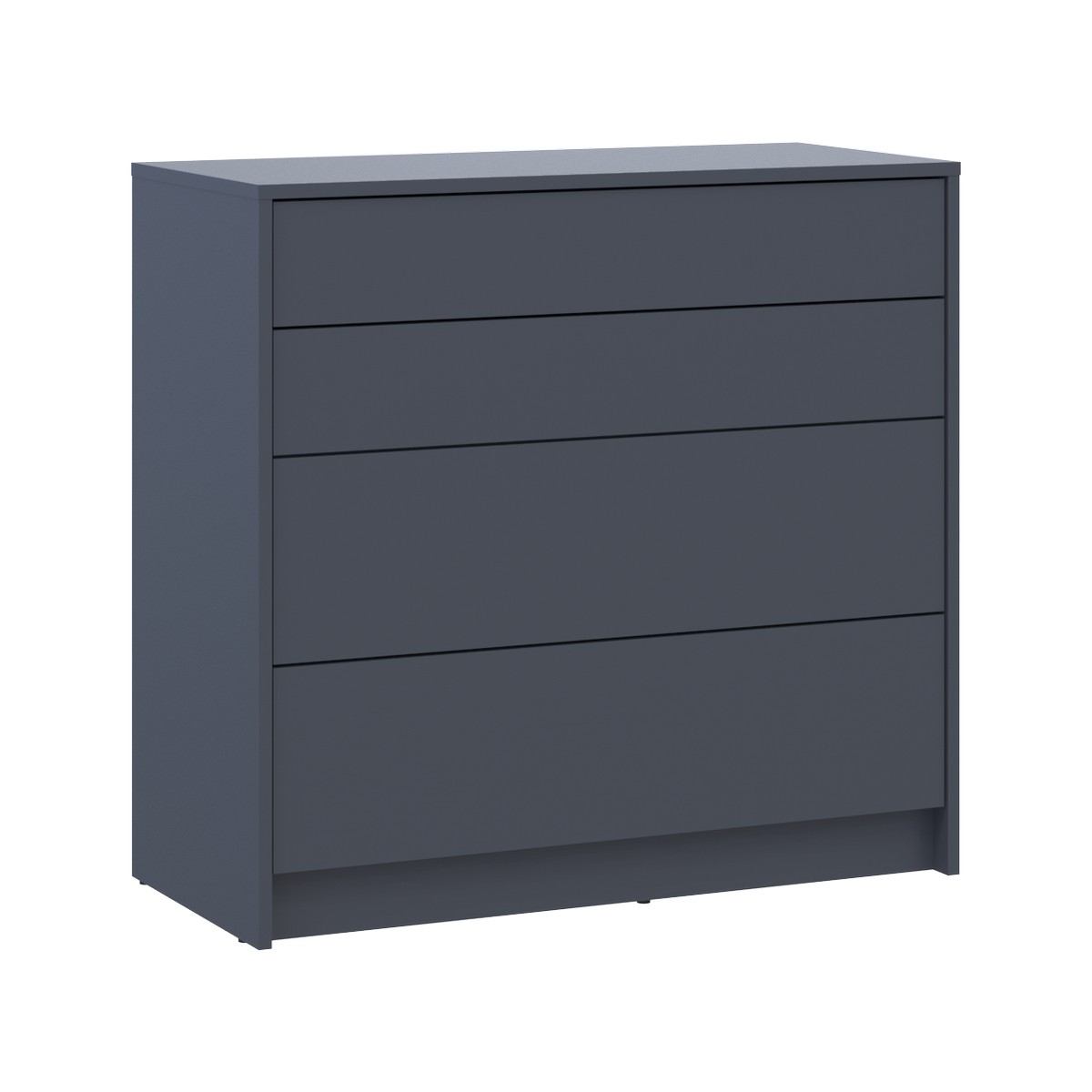 Комод Дейл 4Ш 90х41х85 Графит