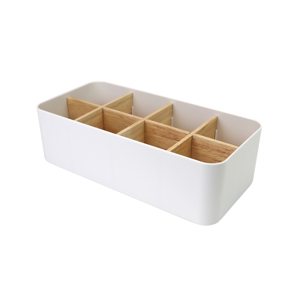 Органайзер MVM FH-03 272х132х84 мм, WHITE/WOOD Органайзер MVM FH-03 272х132х84 мм, WHITE/WOOD