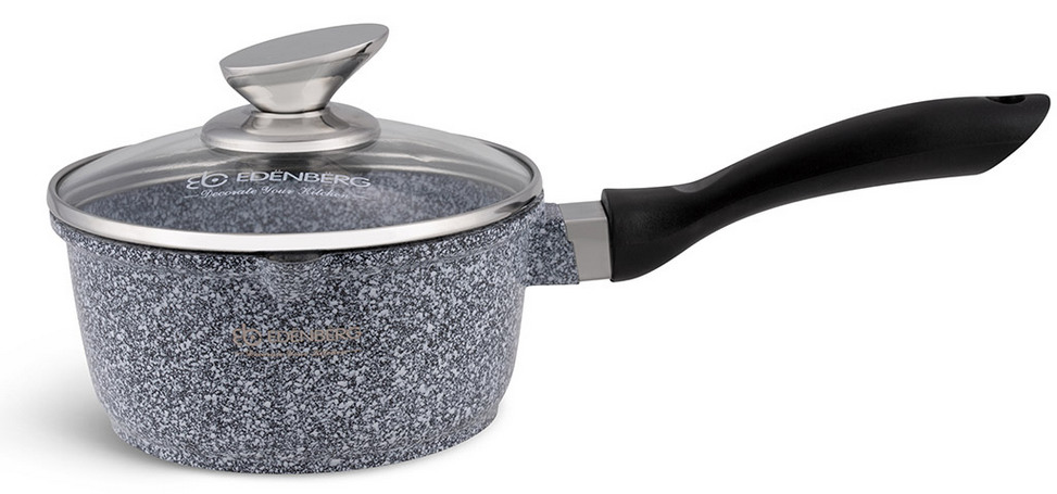 Ковш мраморный с крышкой Edenberg 1,9 л EB-8046