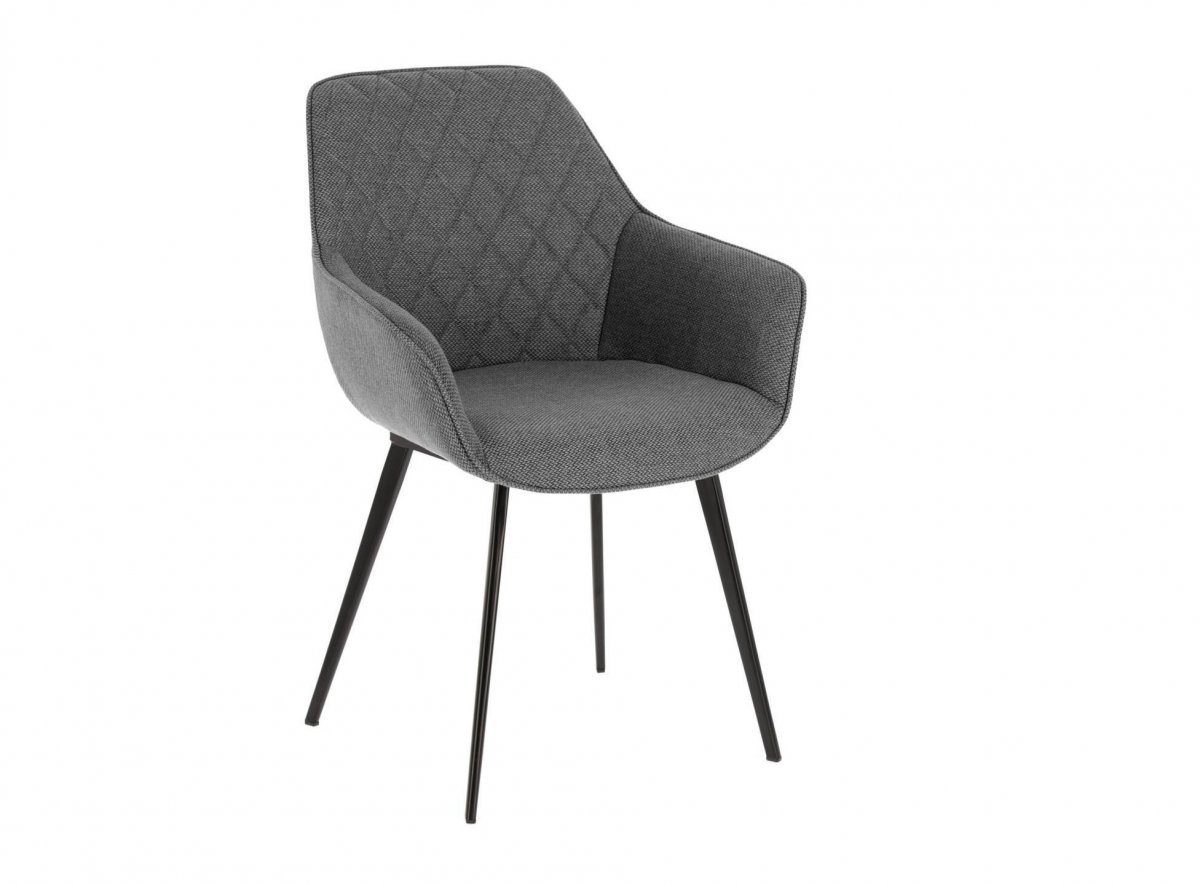 Стул-кресло AMINY серый ткань  CC0253VD03