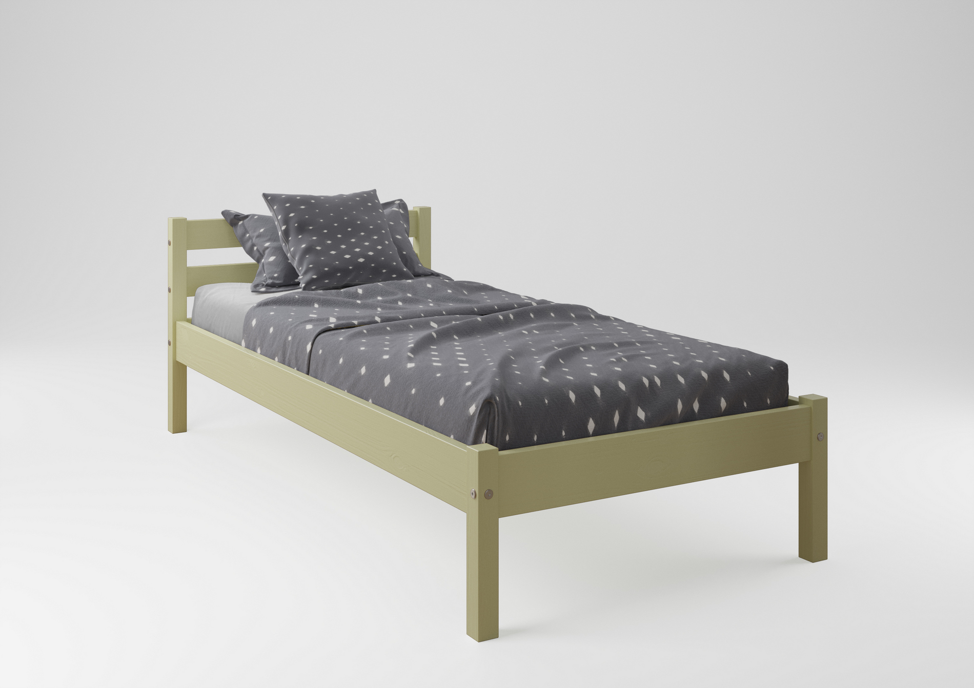 Кровать Миранти 70х190 см  Слоновая кость