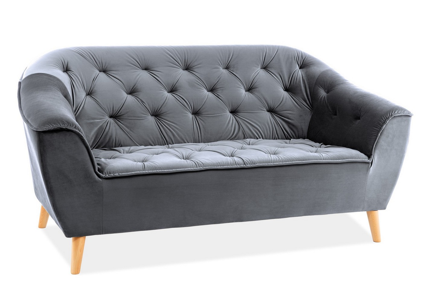 Диван Galaxy 2 Velvet Серый Диван Galaxy 2 Velvet Серый