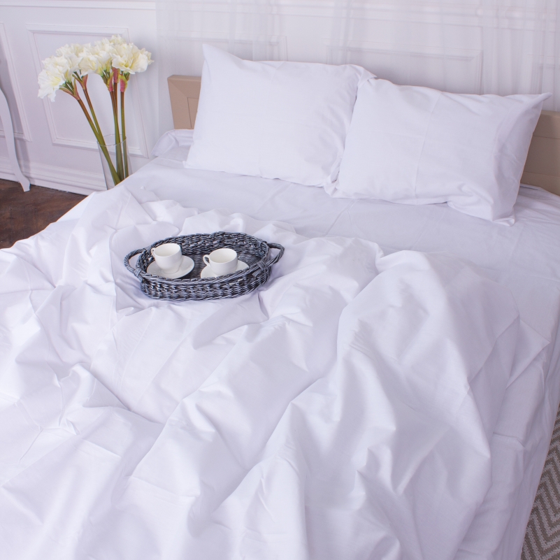 Постельное белье Mirson Бязь 11-2107 White