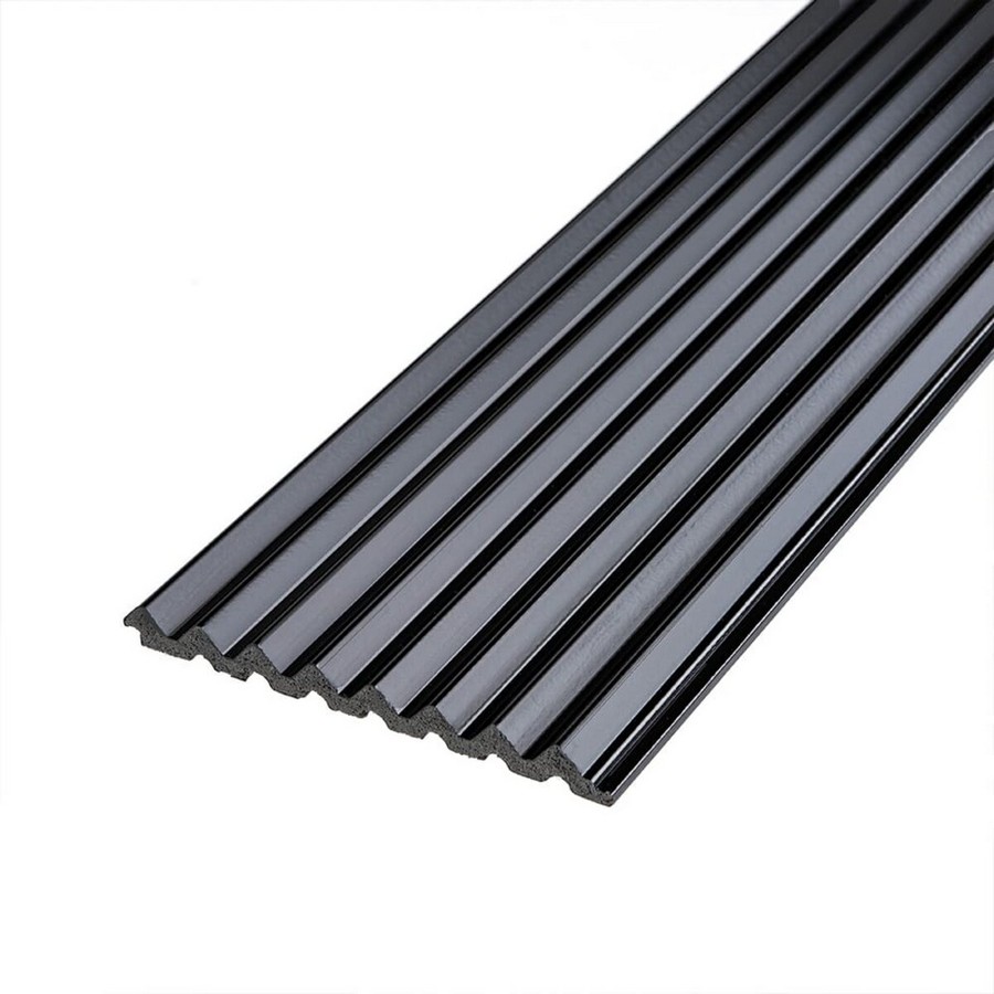 Декоративная PS рейка 290x12x1,1см  черная SW-00002148