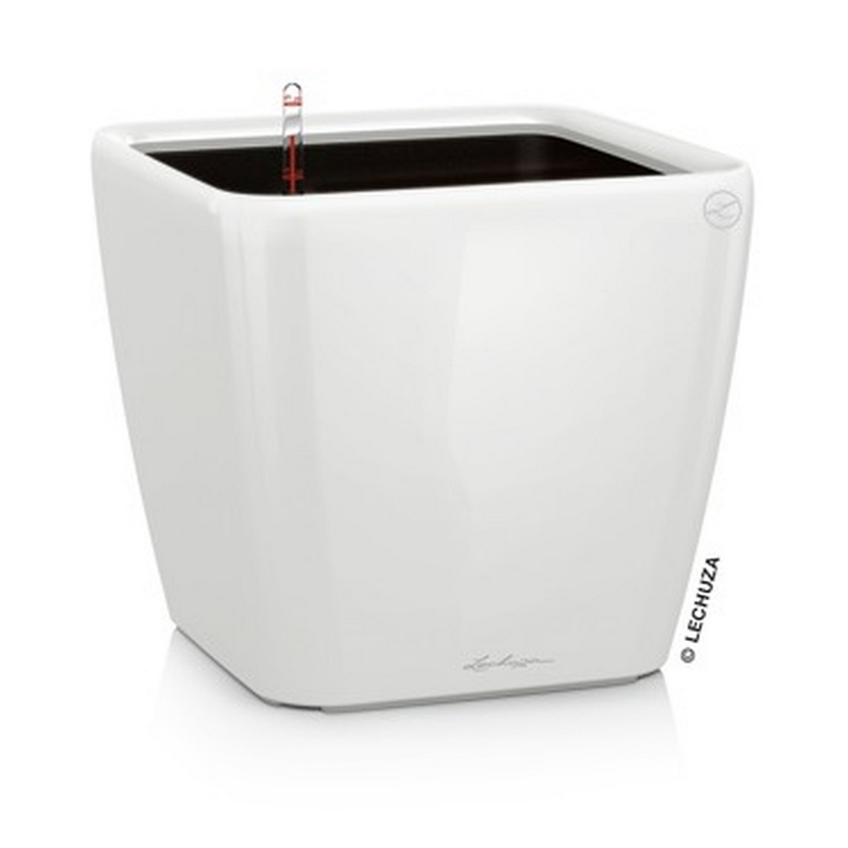 Умный вазон Lechuza Quadro Premium 43 LS, белый (16180) Умный вазон Lechuza Quadro Premium 43 LS, белый (16180)