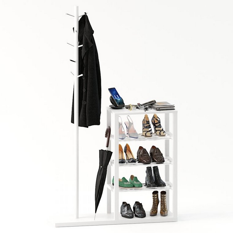 Прихожая  Канзас Белый Прихожая  Канзас Белый