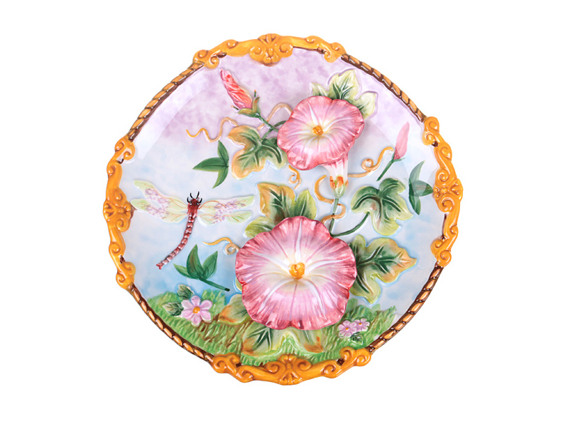 Тарелка декоративная "Стрекоза" 20 Тарелка декоративная "Стрекоза" 20