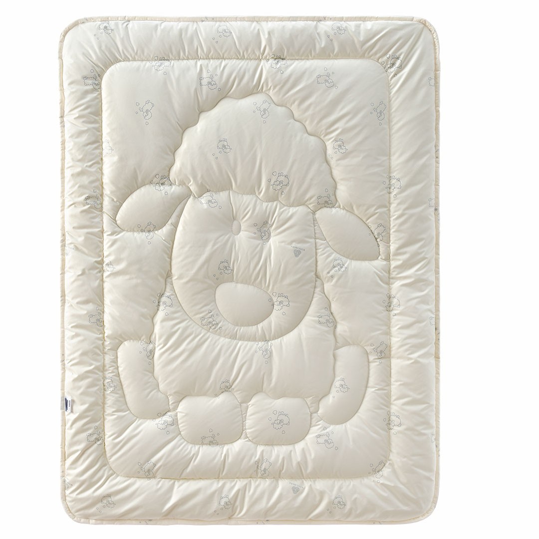 Одеяло Wool детское ТM PAPAELLA 100х135 см Молоко