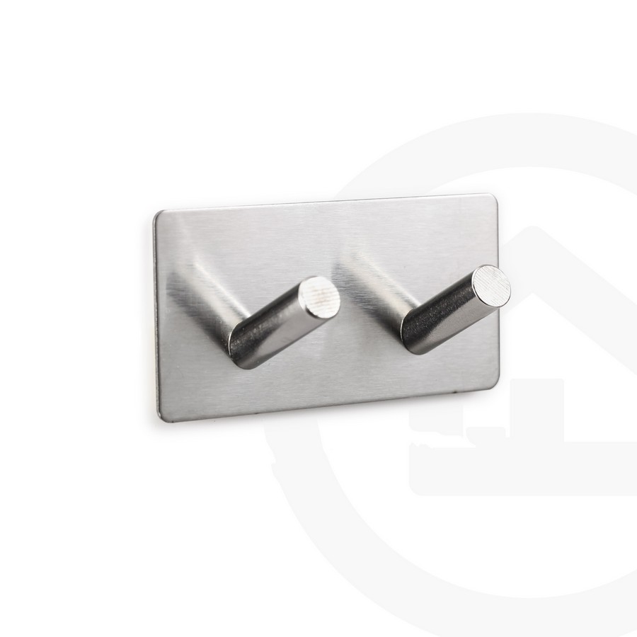 Крючок клейкий Fabrika ART DOUBLE CHROME