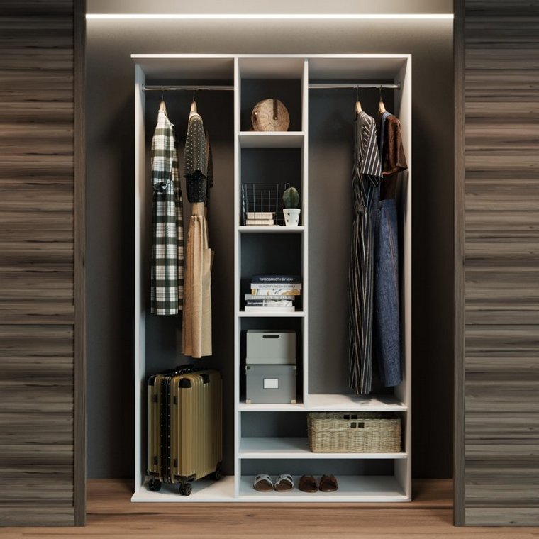 Стойка для одежды  Галлант 5 Белый