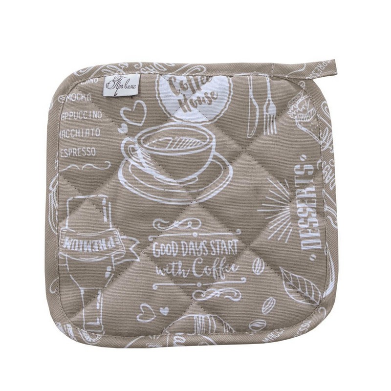 Прихватка Прованс BEIGE Breakfast 20х20(11079) Прихватка Прованс BEIGE Breakfast 20х20(11079)