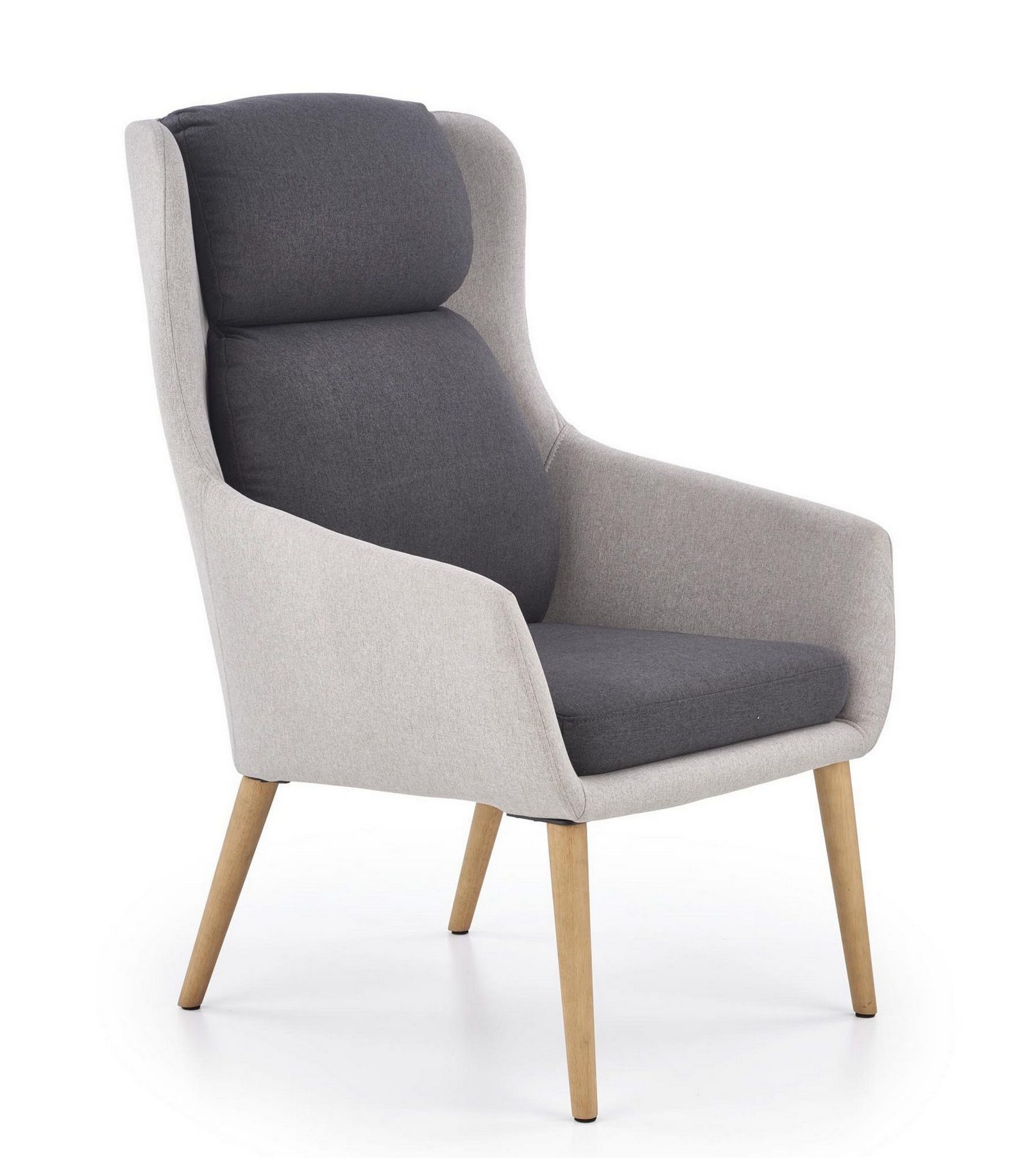 Кресло  Purio серый/темно-серый