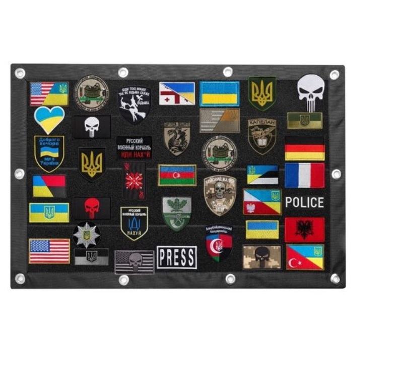 Стенд для шевронів, військових нагород TM IDEIA 40х60 см+шеврон Сердце в подарунок