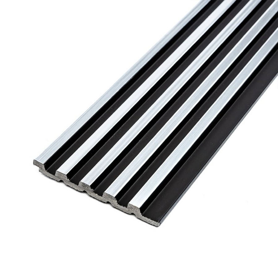 Декоративна PS рейка 290x12x1,2см  чорно-білий SW-00002133