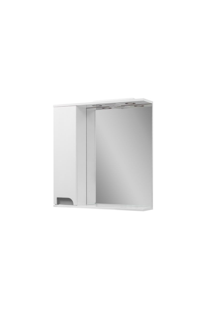 Шафа навісна Верона з дзеркалом і підсвічуванням ліва Шафа навісна Верона з дзеркалом і підсвічуванням ліва