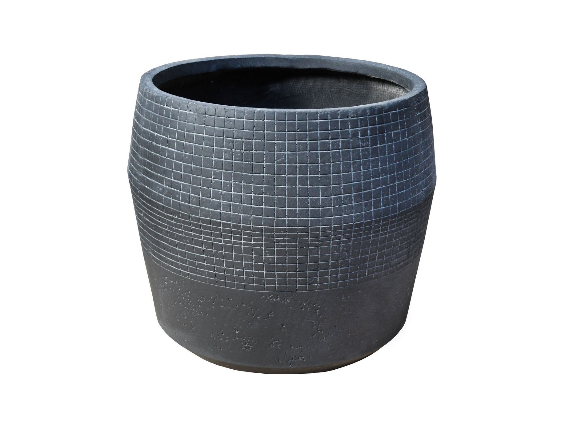 Кашпо Engard "Пуату", 43х43х38 см Графит
