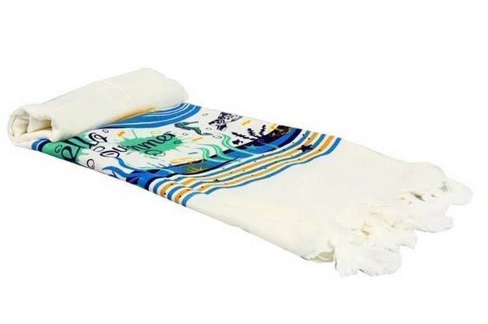 Рушник LightHouse Bamboo Peshtemal 90х180 см Hello Summer Рушник LightHouse Bamboo Peshtemal 90х180 см Hello Summer