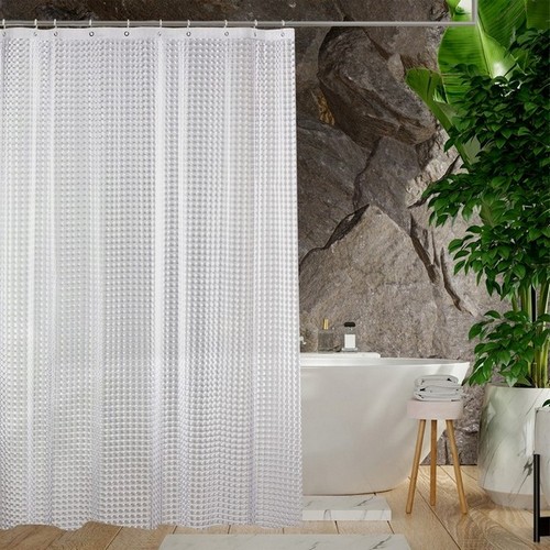 Шторка для ванной комнаты TIANA KRAINE CHRYSTAL 3D 180х180 с кольцами Шторка для ванной комнаты TIANA KRAINE CHRYSTAL 3D 180х180 с кольцами