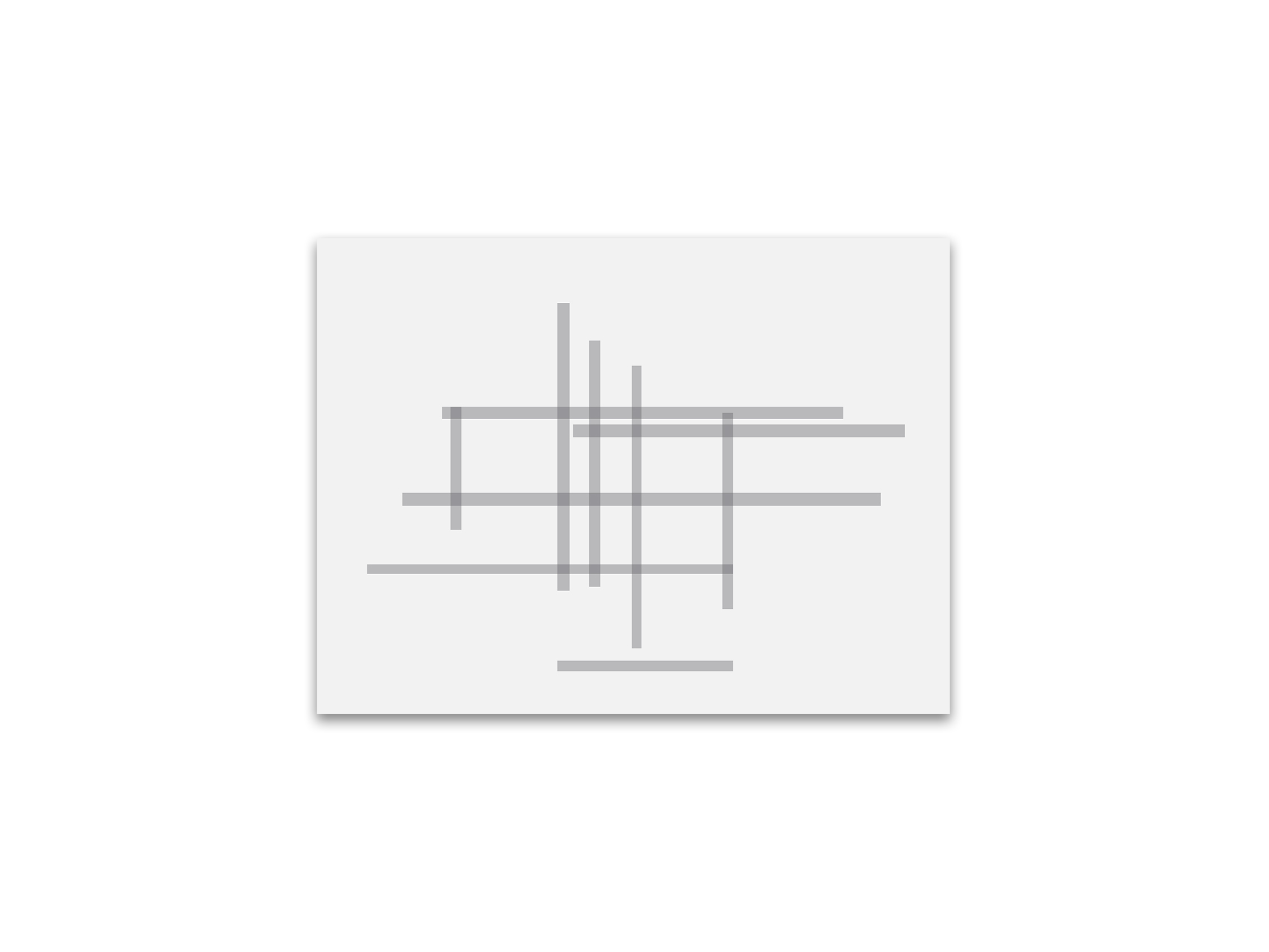 

Постер на стіну Posters 07 Gray 30х40, Сірий