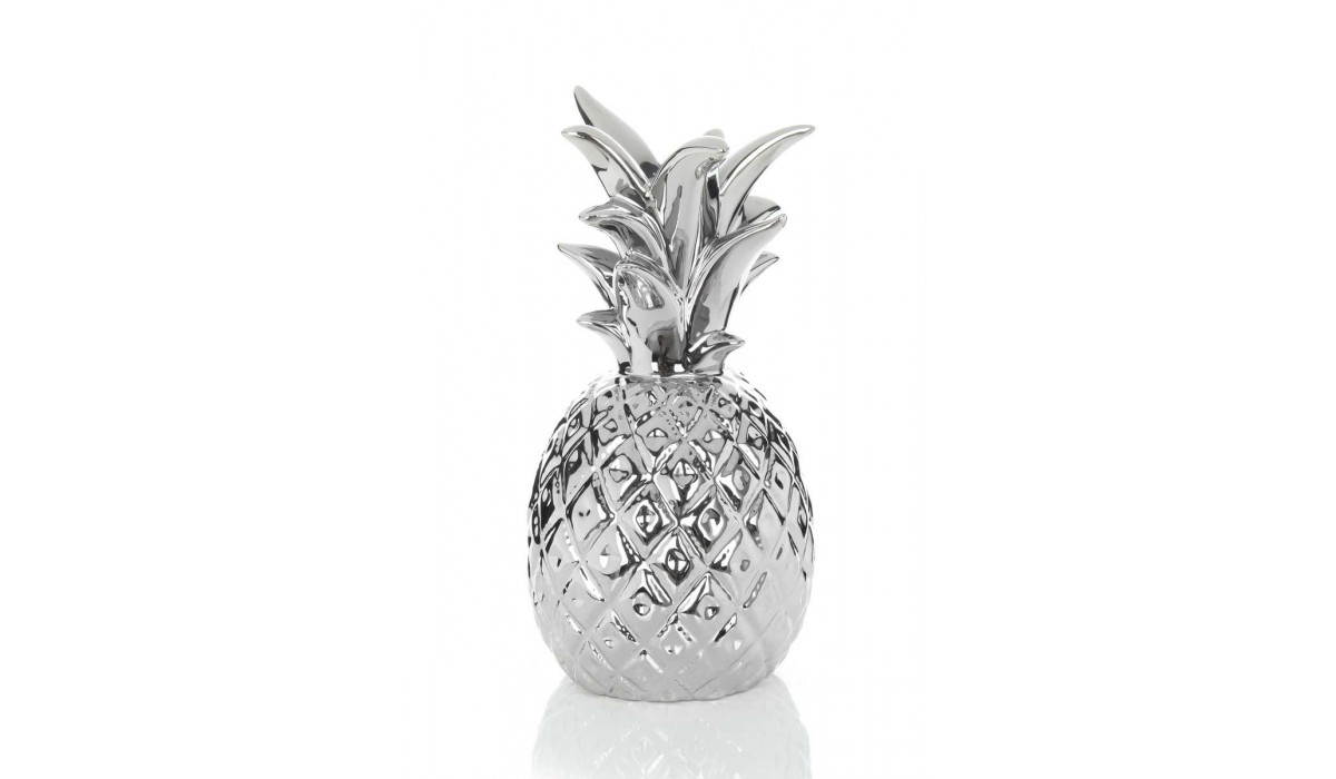 Подсвечник Pineapple  K110 Silver 12,8 x 12,8 x 26,5см Подсвечник Pineapple  K110 Silver 12,8 x 12,8 x 26,5см