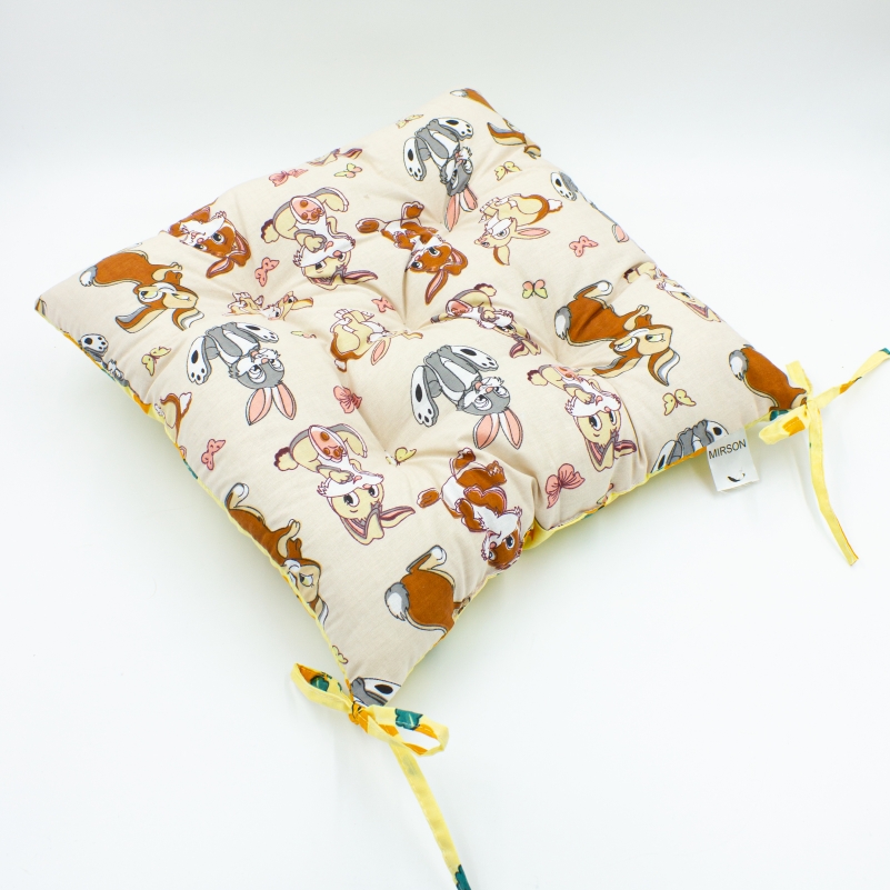 Подушка для стільця MirSon Бязь Принт 17-0530 Bambi