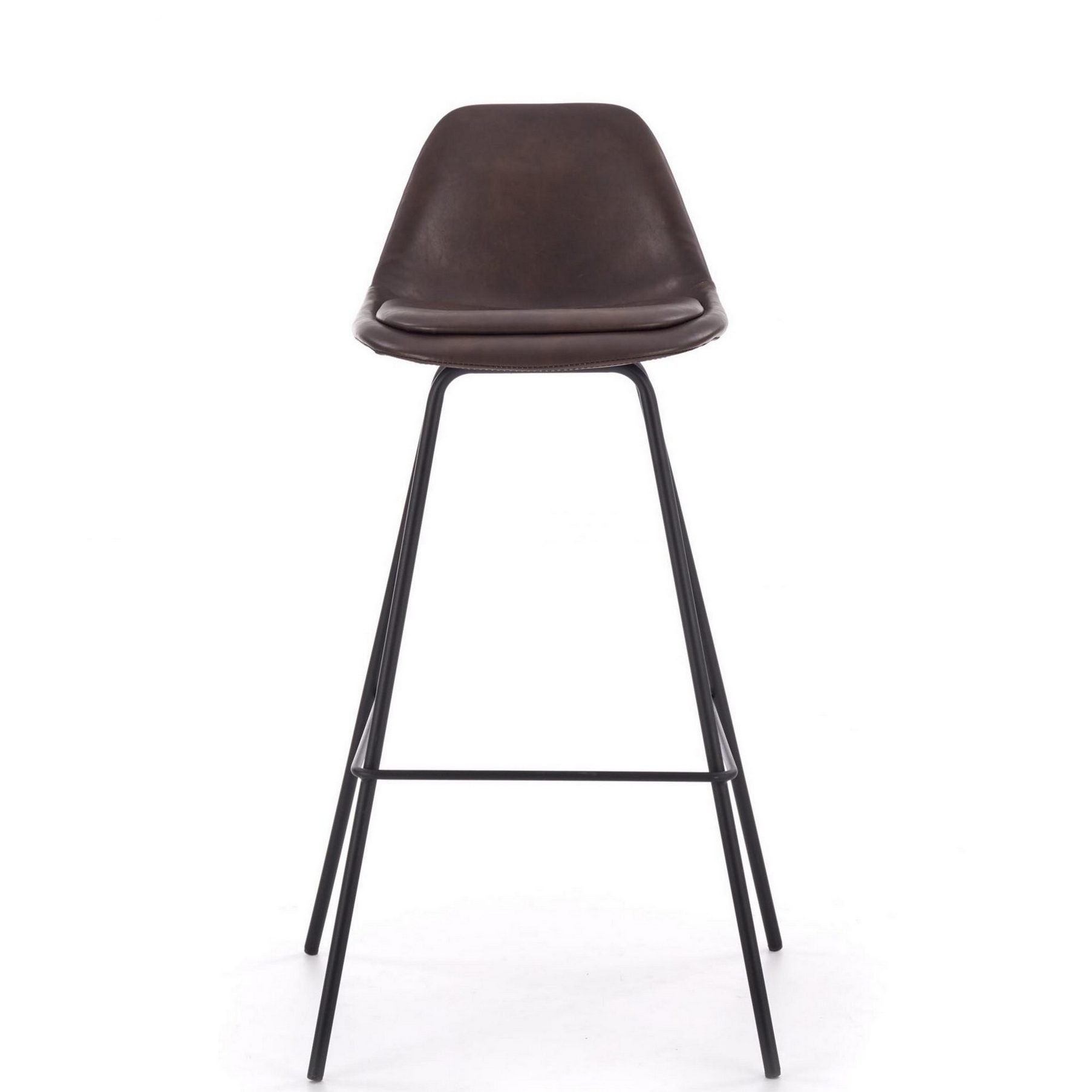 Стул барный H-90 темно-коричневый