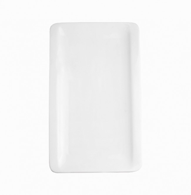 Тарелка Extra white прямоугольная декорированная 305x150 мм 10 шт W171 Тарелка Extra white прямоугольная декорированная 305x150 мм 10 шт W171