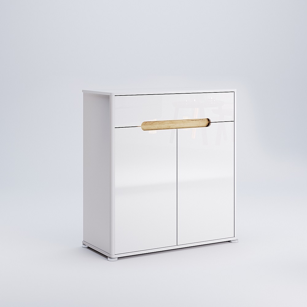 Тумба  Stella Білий глянець