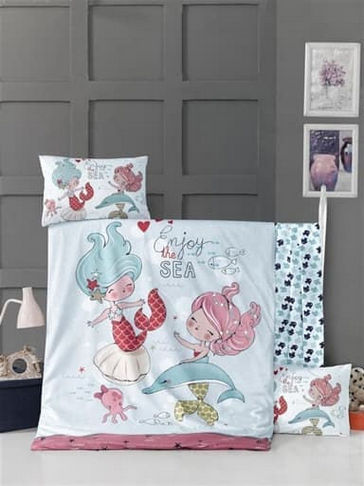 Постельное белье Lighthouse детский Fish Girl 100х150; 2х35х45