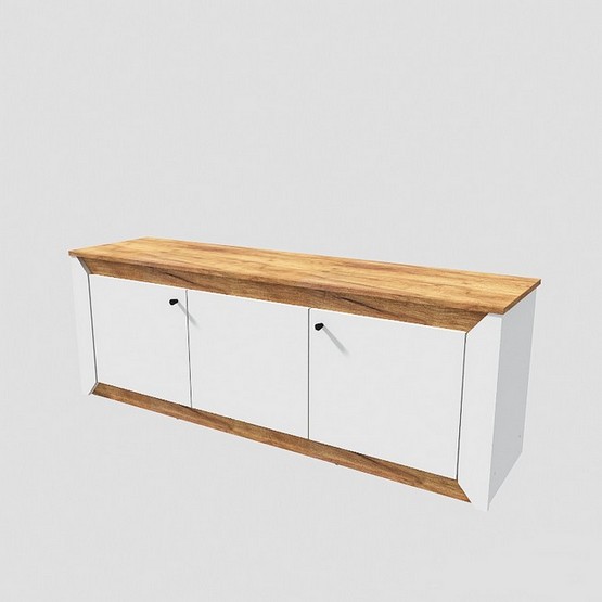 Тумба под ТВ Нордик 1500 белая