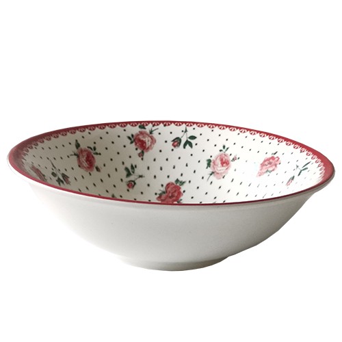 Салатник Цветущая роза 15см 6 шт