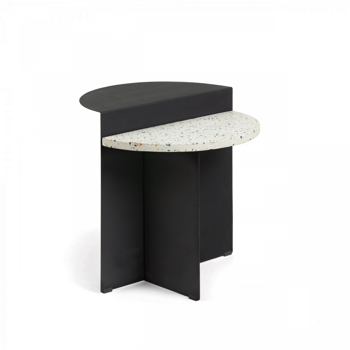 Журнальний столик CLEARY чорний 50х50  CC0834PR33