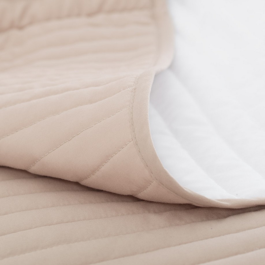 Покрывало Стиль Модерн ТМ IDEIA 220x240 см Белый/Беж