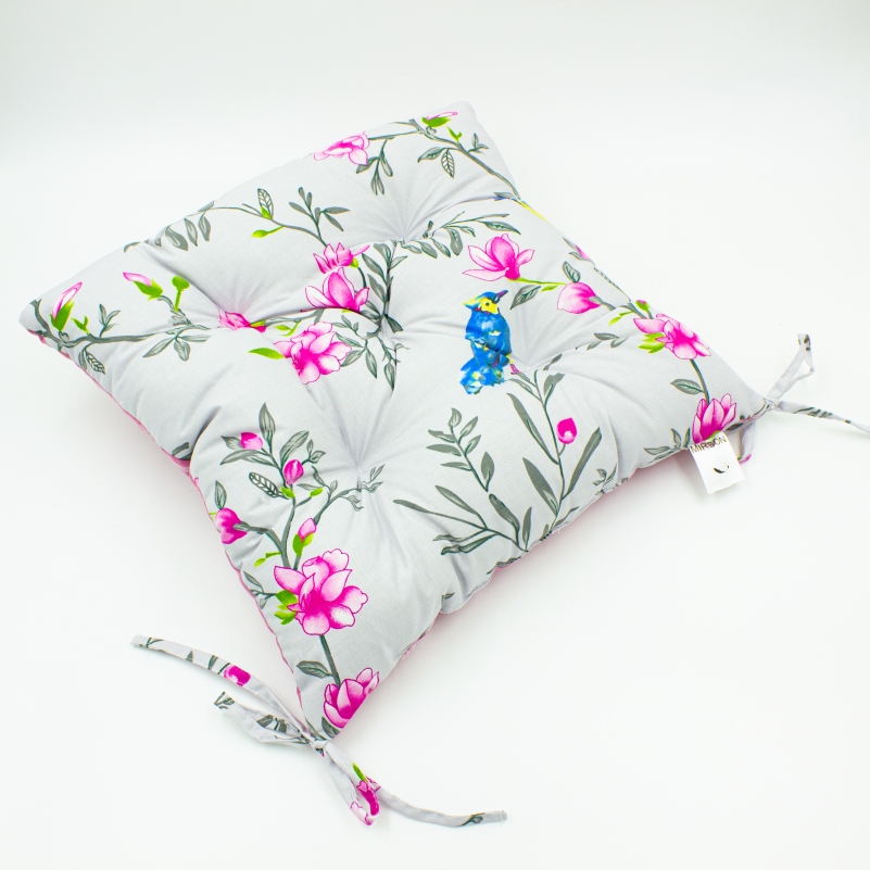 Подушка для стула MirSon Бязь Принт 17-0553 Nadia 40x40 см Подушка для стула MirSon Бязь Принт 17-0553 Nadia 40x40 см