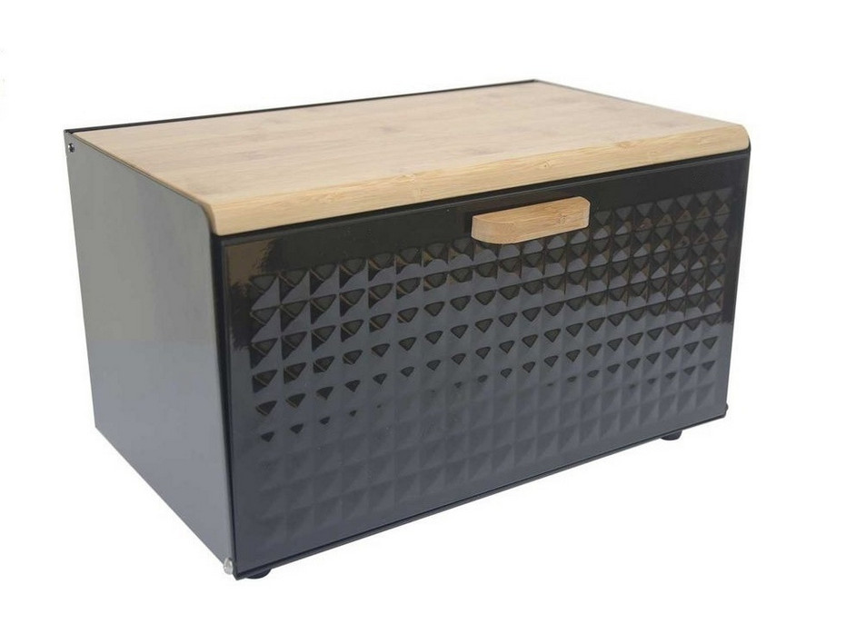 Хлібниця Edenberg 35 x 23.5 x 21 см Black EB-135