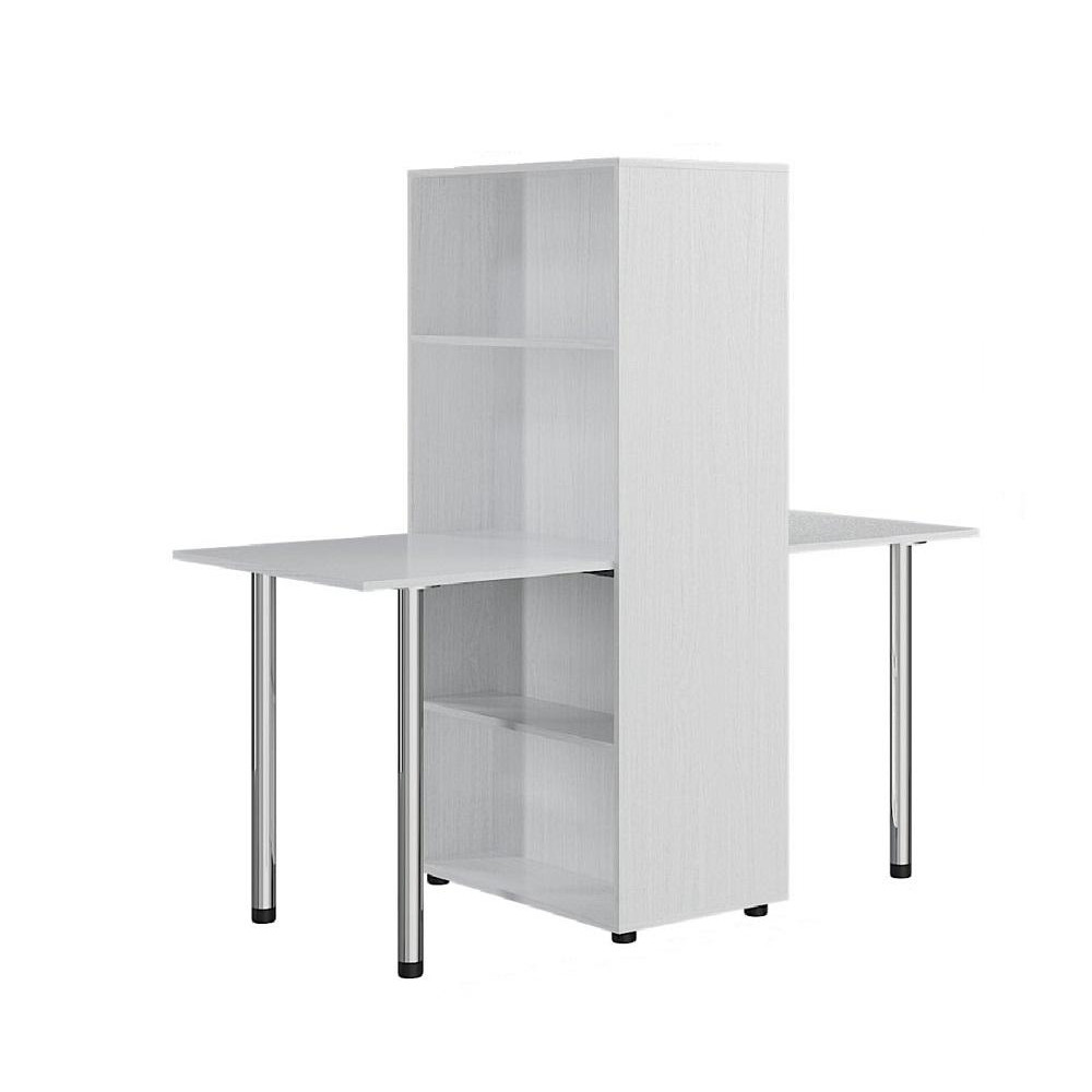 Компьютерный стол КС-01 белый