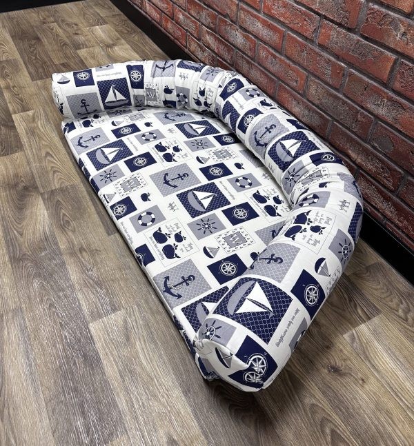 Лежак для кошек и собак панама модель 6 "Sia home" 80х50 см