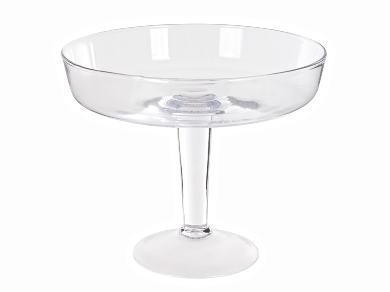 Ваза На На Ніжці  H20,5ХD24,5 Скло (804-032) Ваза На На Ніжці  H20,5ХD24,5 Скло (804-032)