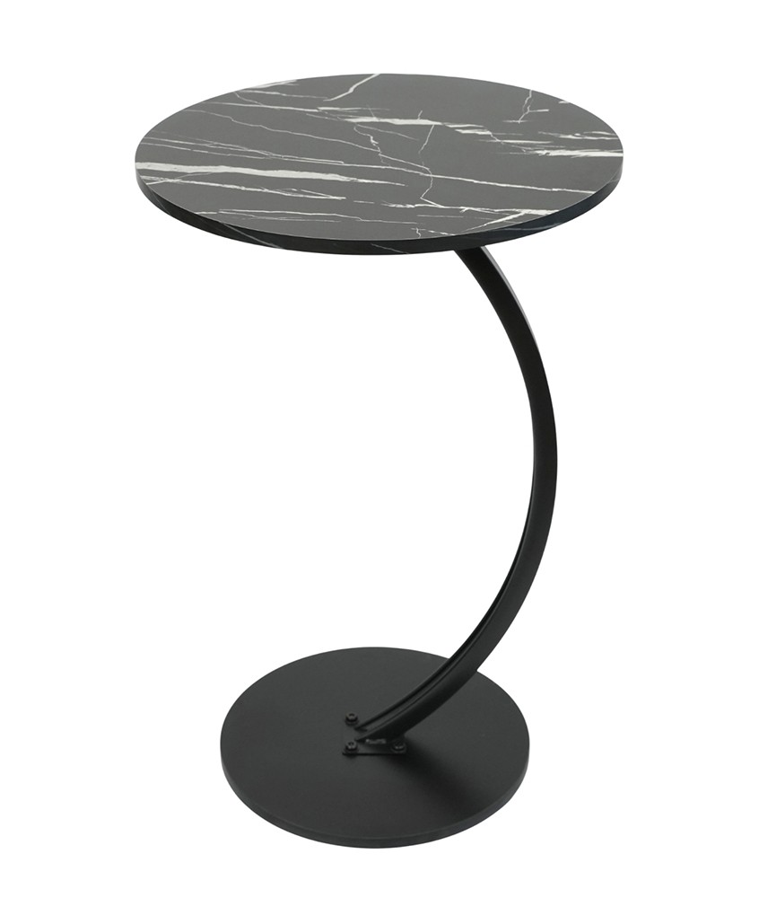 Приставний столик FABRIKA BRIK Marble Black Приставний столик FABRIKA BRIK Marble Black