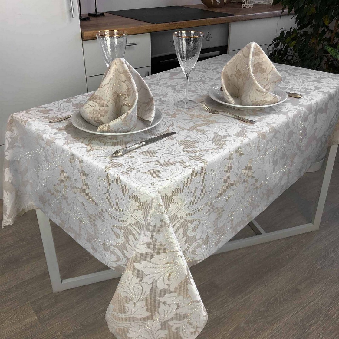 Скатертина Прованс  Сяйво Кавове золото