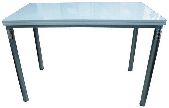 Стол обеденный раскладной  B 2201 Белый 110х60(110)