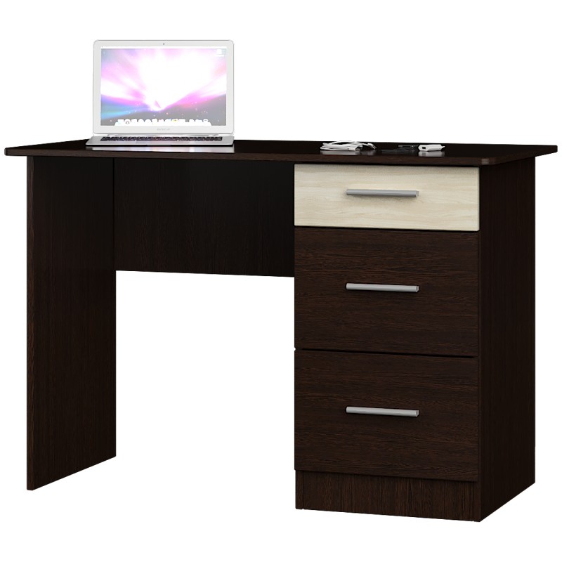 Стол письменный Школьник-4 Венге темный/Дуб молочный