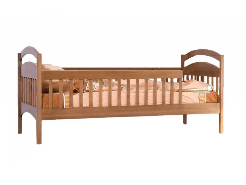 Кровать одноярусная Арина с защитными бортиками Кровать одноярусная Арина с защитными бортиками