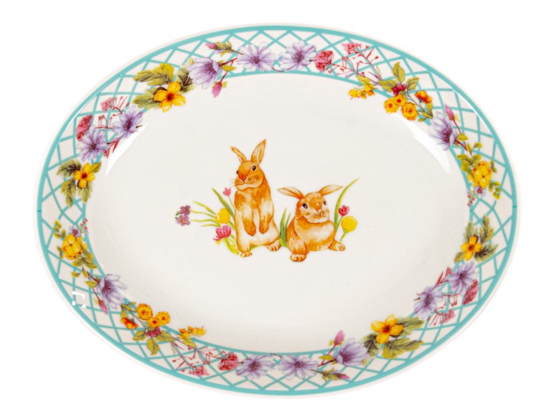 Блюдо Funny bunny 25х19х4,5см 985-176 Блюдо Funny bunny 25х19х4,5см 985-176