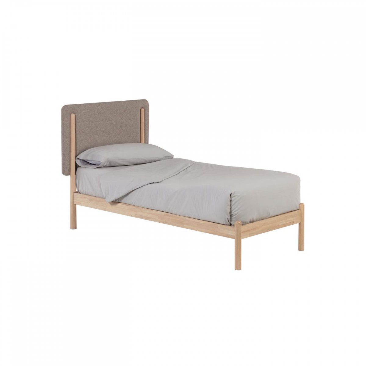 Кровать Shayndel бежевый 90х190  D191090190AB12 Кровать Shayndel бежевый 90х190  D191090190AB12