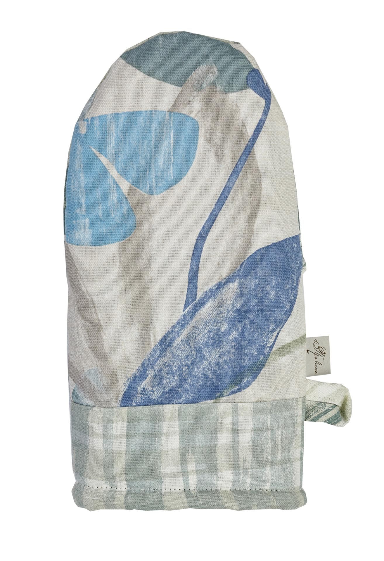 Варежка 15х29 Голубые Цветы Прованс Варежка 15х29 Голубые Цветы Прованс