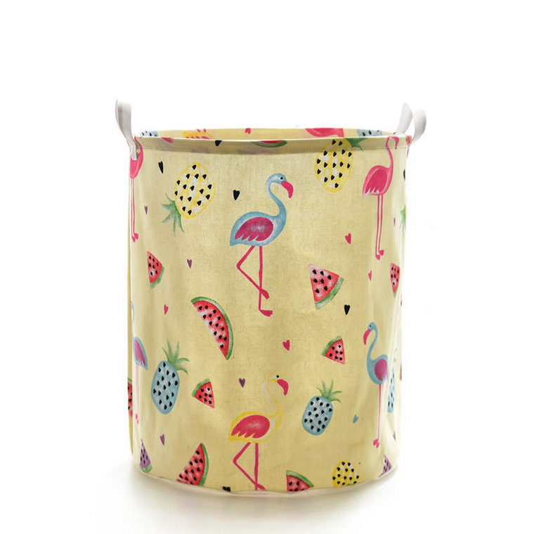

Кошик Berni Home для іграшок, білизни, зберігання речей Flamingo, Жовтий