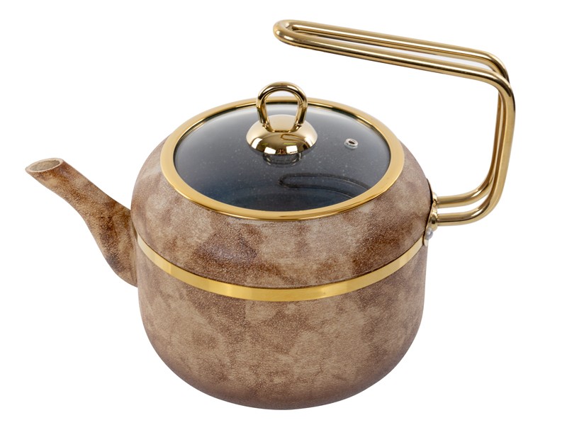 Чайник Brioni Royal Stone Tigereye Gold 2,5л 764-051 Чайник Brioni Royal Stone Tigereye Gold 2,5л 764-051