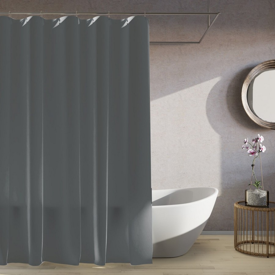 Шторка для ванной комнаты WOKO Agate 240x200 с кольцами Шторка для ванной комнаты WOKO Agate 240x200 с кольцами